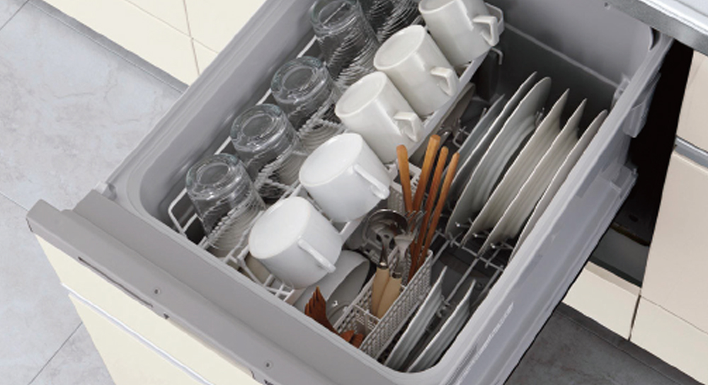 LIXIL キッチンNDの浅型食器洗い乾燥機